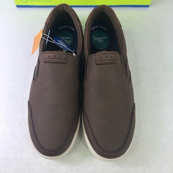 Nunn Bush City Walk Slip On Brown Loafer Shoes Size 8W main image 6